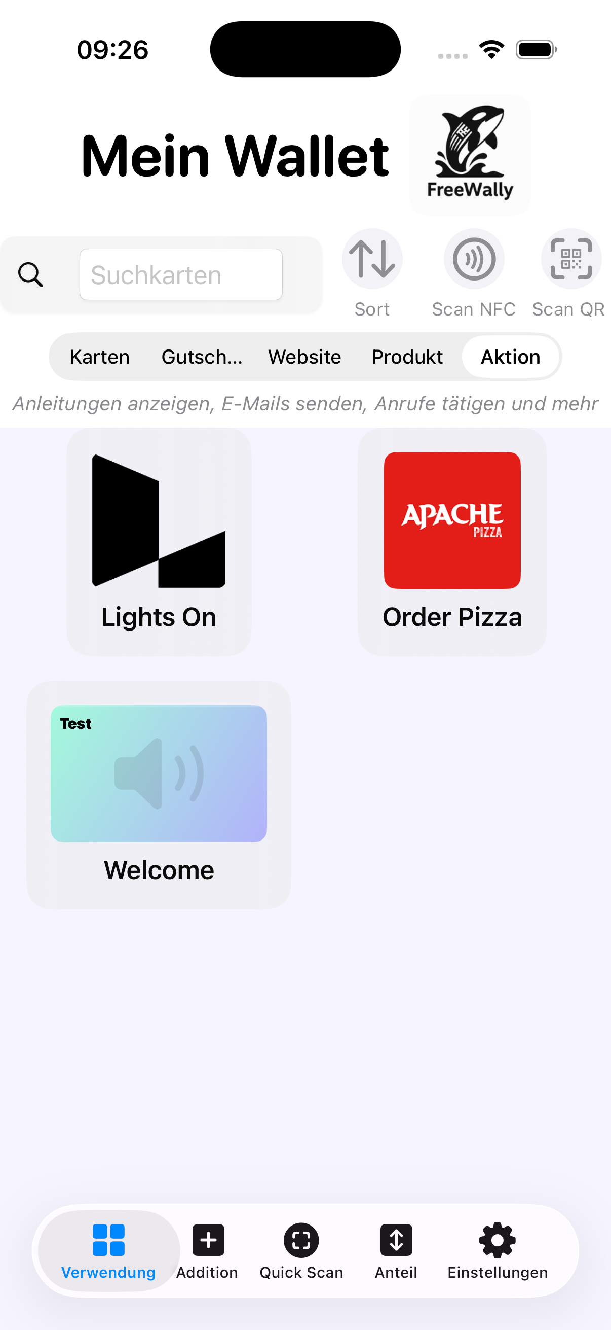 Aktionen