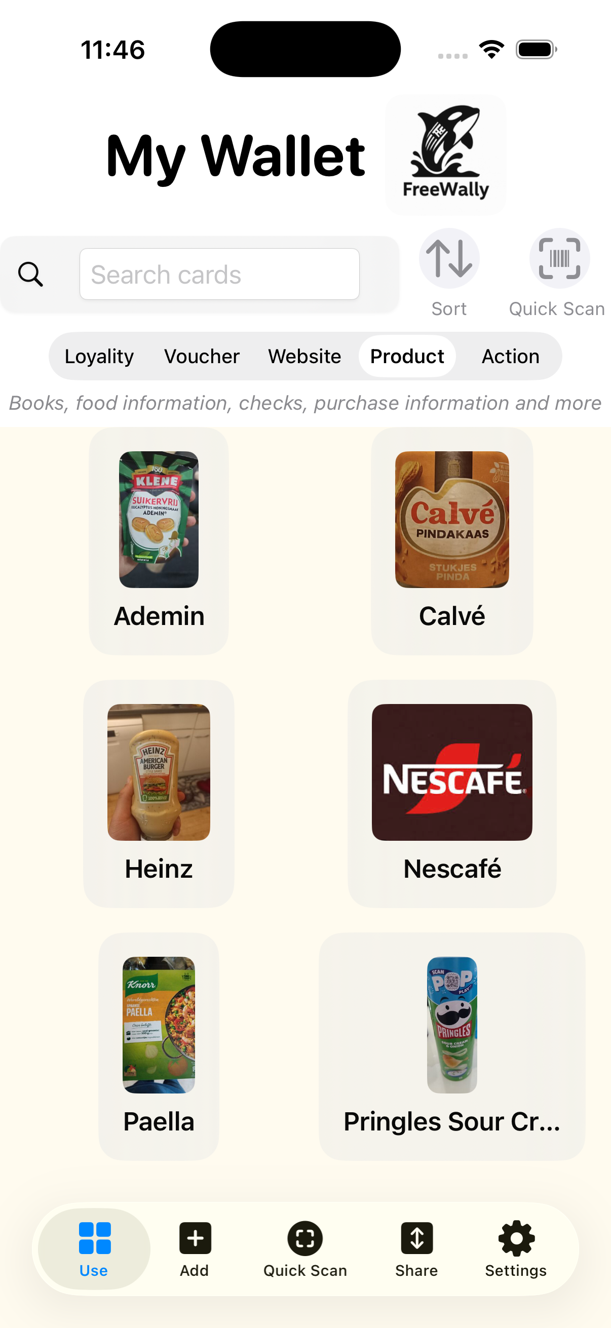 Product information