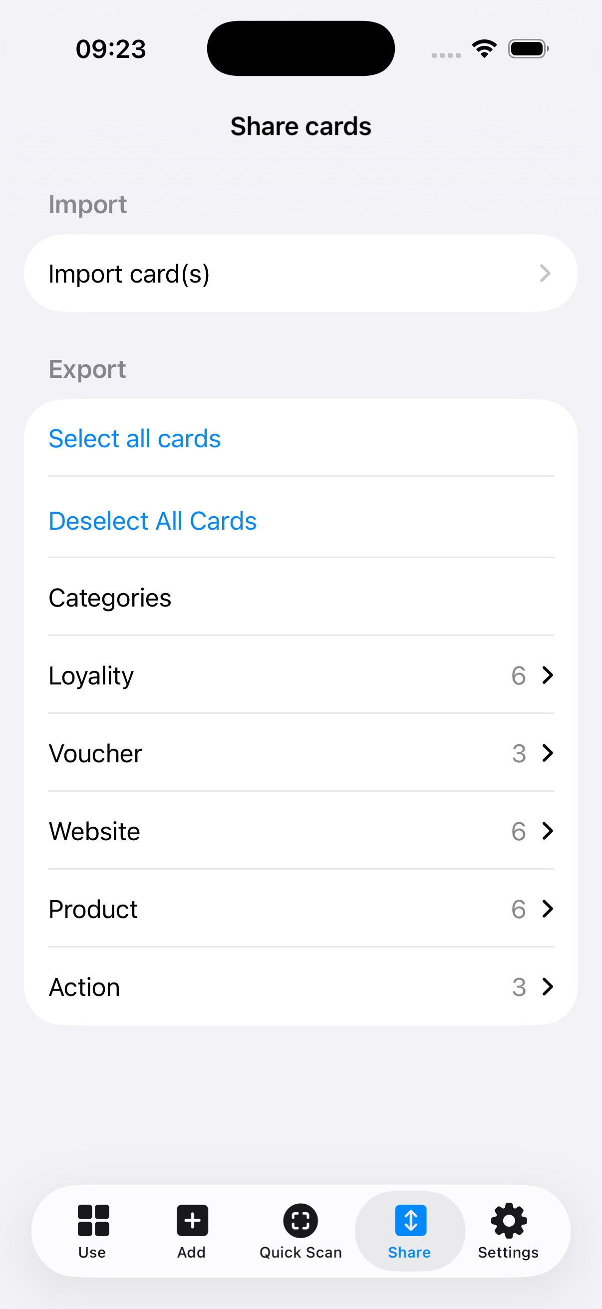 Import and Export